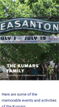 Mobile Screenshot of kumarsfamily.net